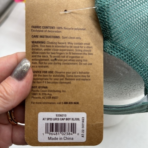 Acadia Trail NWT Trucker Hat with Chin Strap Hiking Size SL/XXL HT4790 - Picture 8 of 10